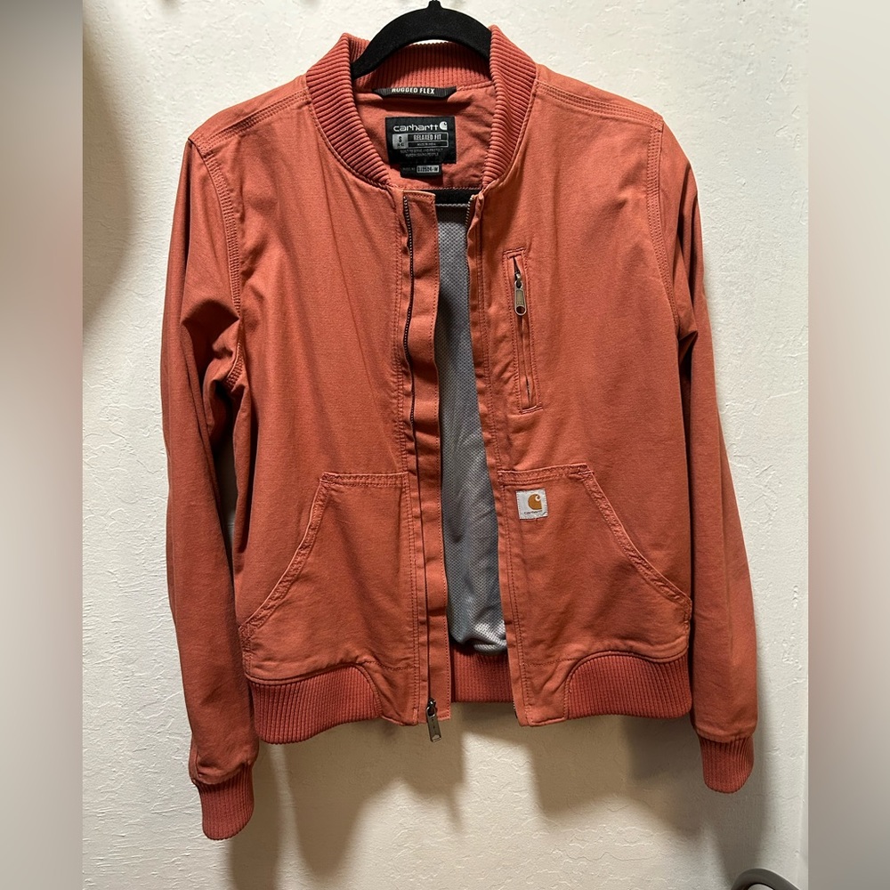 Carhartt Rugged Flex Canvas Bomber Jacket